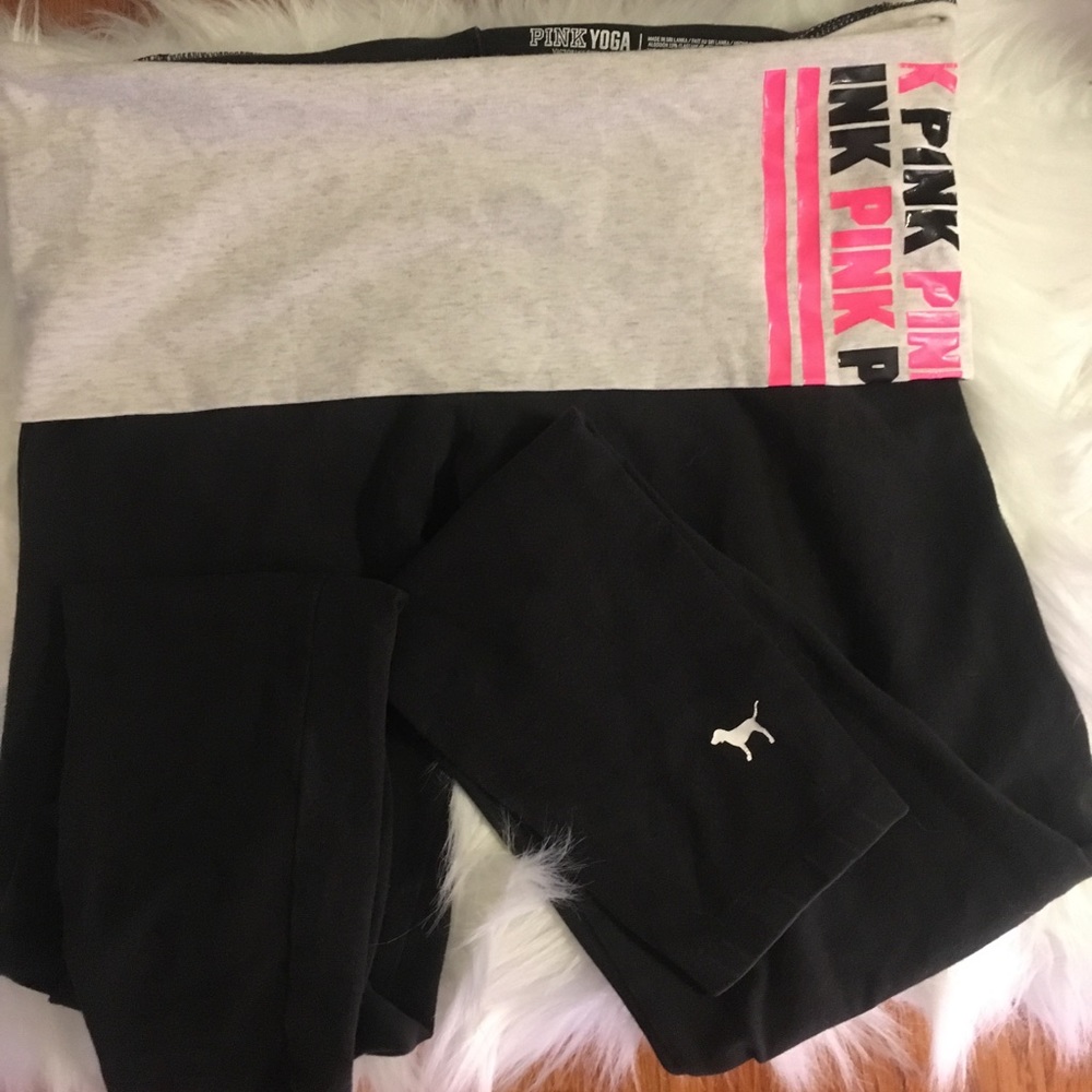 Victoria's Secret pink leggings